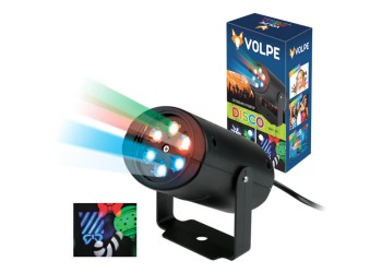 Светодиодный светильник-проектор ULI-Q306 4W/RGB BLACK XMAS UL-00001188