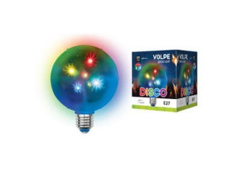 Светодиодный светильник-проектор Volpe Disko ULI-Q310 1,5W/RGB/Е27 UL-00002763