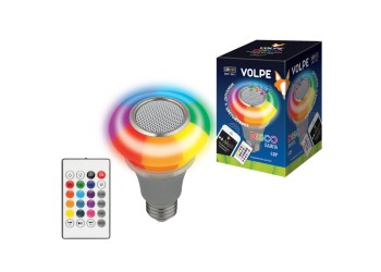 Светодиодный светильник-проектор Volpe Disko ULI-Q340 5W/RGB/E27 Silver UL-00003997