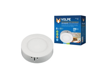 Потолочный светодиодный светильник Volpe ULM-Q240 6W/NW White UL-00002947