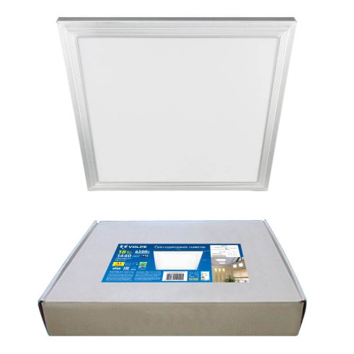 Встраиваемый светодиодный светильник Volpe ULP-Q107 3030-18W/4000K WHITE UL-00005344, купить в Минске по самой низкой цене