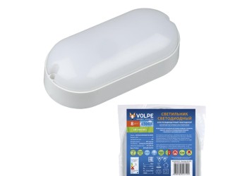 Потолочный светодиодный светильник Volpe ULW-Q225 8W/6500К IP65 White UL-00005133