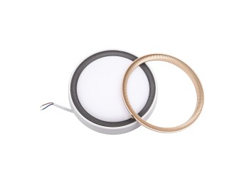 Накладной светодиодный светильник Volpe ULW-Q281 24W/6500K/F20 IP65 White UL-00012355