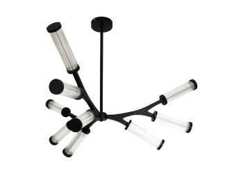 Потолочная светодиодная люстра Gerhort G61249/9BK CL