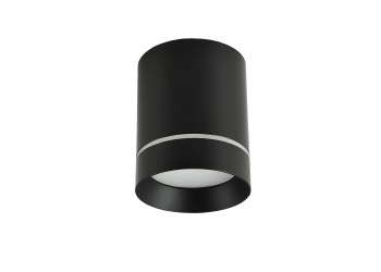 Накладной светодиодный светильник Gerhort G84003/9W 4K BK