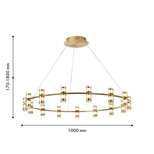 Подвесная светодиодная люстра Favourite Ampullen 4323-15P, купить в Минске по самой низкой цене