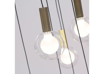 Подвесная светодиодная люстра Favourite Kula 4378-27P