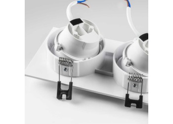 Рамка термостойкая PVC д/крепления LED источника света в подвесном потолке Singo Lightstar 012626