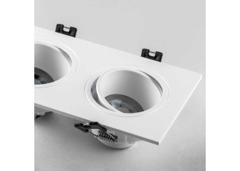 Рамка термостойкая PVC д/крепления LED источника света в подвесном потолке Singo Lightstar 012626