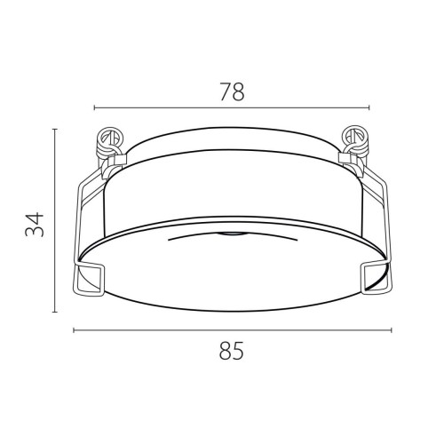 Рамка вогнутая д/светильников 0742х6 Spira Lightstar 074206-11, купить в Минске по самой низкой цене