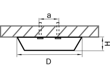 Потолочный светодиодный светильник Lightstar Urbano 216932