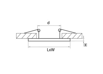 Рамка Lightstar Intero 111 217819