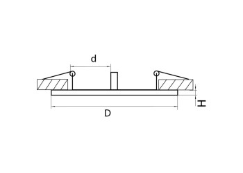 Рамка Lightstar Intero 111 217927
