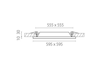 Светодиодная панель Zocco Lightstar 224364
