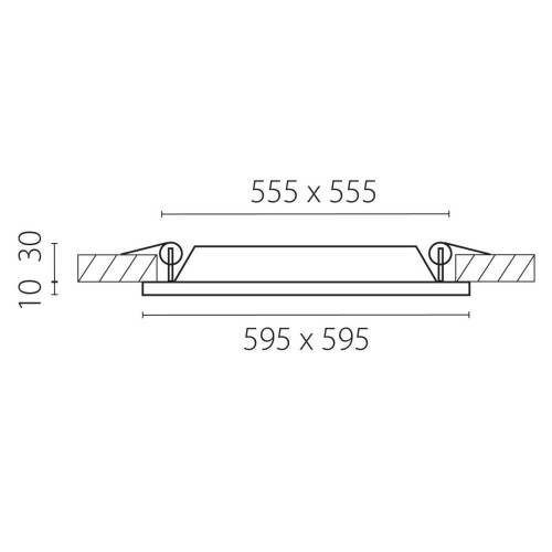 Светодиодная панель Zocco Lightstar 224364, купить в Минске по самой низкой цене