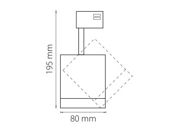 Трековый светодиодный светильник Lightstar Canno Led 301262