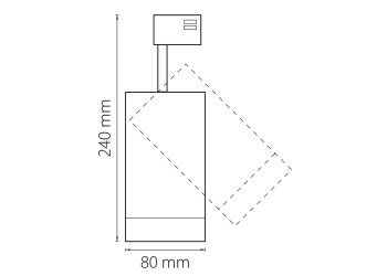 Трековый светодиодный светильник Lightstar Canno Led 303272