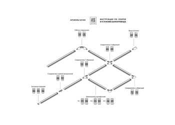 Шинопровод встраиваемый однофазный Lightstar Barra 501015
