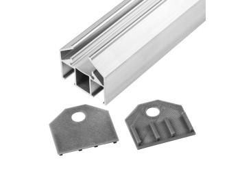 506420 Профиль металлический 2 м для монтажа треков LINEA 5060ХХ в ПВХ потолок