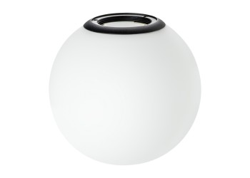 Плафон с черным металлическим кольцом Lightstar Teta 595110