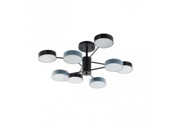 Потолочная светодиодная люстра Arte Milano Ferrara 250906/8B Bk/Gr