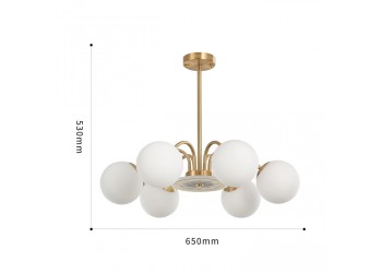 Подвесная люстра Arte Neapol71069 271069/6 GD