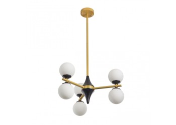 Подвесная люстра Arte Milano Neapolis71580 271580/6 BK/GD