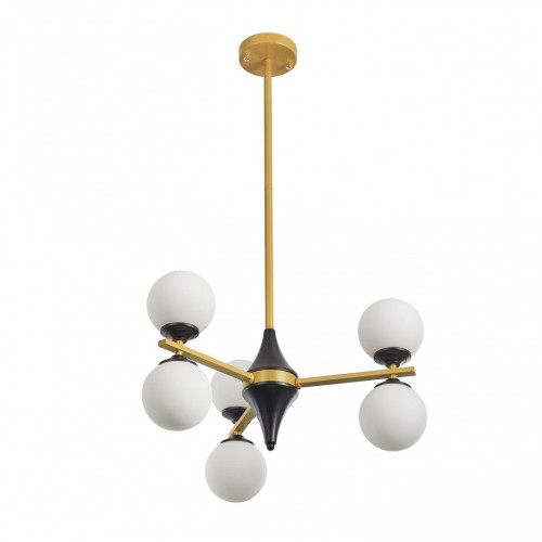 Подвесная люстра Arte Milano Neapolis71580 271580/6 BK/GD, купить в Минске по самой низкой цене
