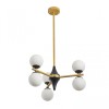 Подвесная люстра Arte Milano Neapolis71580 271580/6 BK/GD, купить в Минске по самой низкой цене