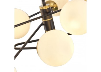 Подвесная люстра Arte Milano Neapolis72708 272708/4 BK/GD