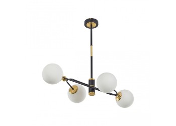 Подвесная люстра Arte Milano Neapolis72708 272708/4 BK/GD