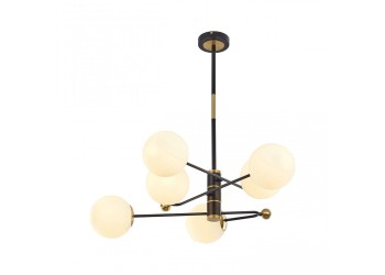 Подвесная люстра Arte Milano Neapolis72708 272708/6 BK/GD