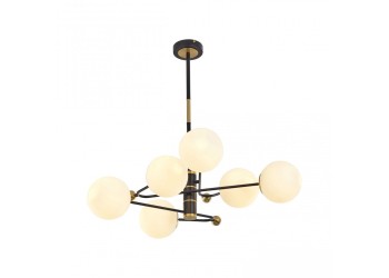 Подвесная люстра Arte Milano Neapolis72708 272708/6 BK/GD
