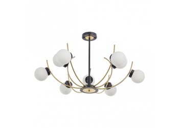 Подвесная люстра Arte Milano Neapolis76169 276169/9 BK/GD