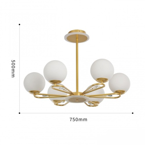 Подвесная люстра Arte Neapolis77138 277138/6 GD, купить в Минске по самой низкой цене