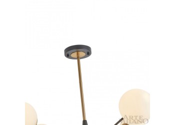 Подвесная люстра Arte Neapolis79808 279808/8 BK/GD