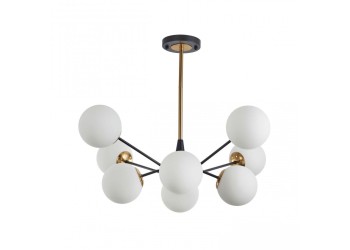 Подвесная люстра Arte Neapolis79808 279808/8 BK/GD