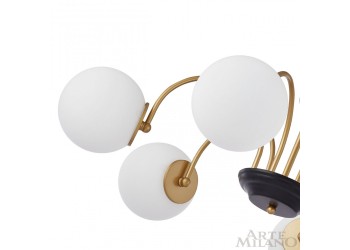 Подвесная люстра Arte Milano Napoli 312066/D850/6 BS/BK
