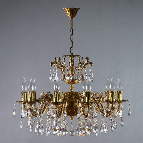 Подвесная люстра Ambiente Granada 2118/10 AB Tear drop, купить в Минске по самой низкой цене