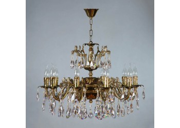 Подвесная люстра Ambiente Granada 2118/10 PB Tear drop