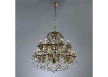 Подвесная люстра Ambiente Granada 2118/12+12 PB Tear Drop