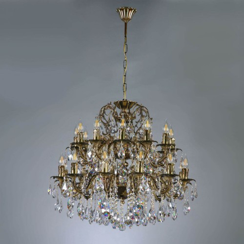 Подвесная люстра Ambiente Granada 2118/12+12 PB Tear Drop, купить в Минске по самой низкой цене