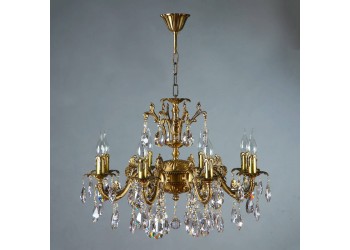 Подвесная люстра Ambiente Granada 2118/8 AB Tear drop