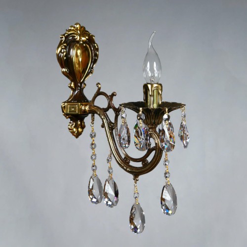 Бра Ambiente Aria 8818/1 PB Tear drop, купить в Минске по самой низкой цене