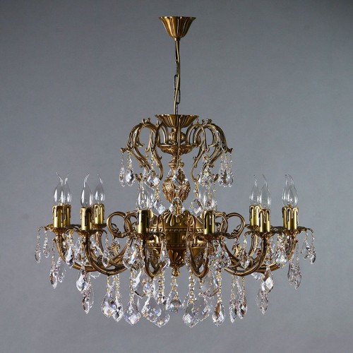 Подвесная люстра Ambiente Alicante 8888/12 AB New Leaf, купить в Минске по самой низкой цене