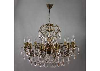 Подвесная люстра Ambiente Alicante 8888/12 PB New Leaf