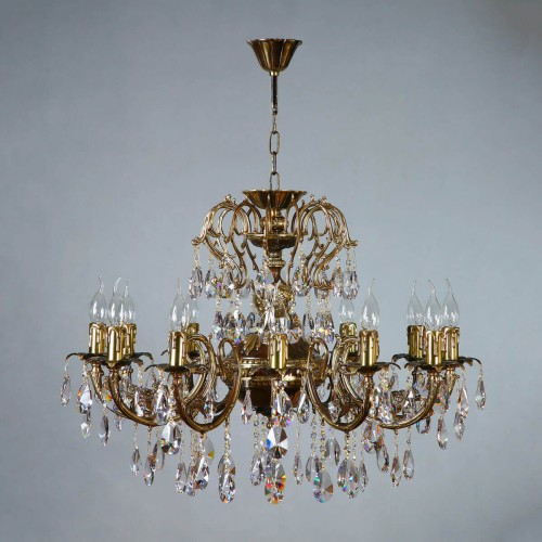 Подвесная люстра Ambiente Alicante 8888/12 PB Tear drop, купить в Минске по самой низкой цене