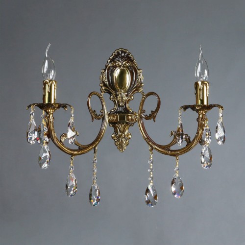 Бра Ambiente Alicante 8888/2 PB Tear drop, купить в Минске по самой низкой цене