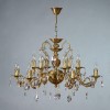 Подвесная люстра Ambiente Alicante 8888/6+6 AB Tear drop, купить в Минске по самой низкой цене