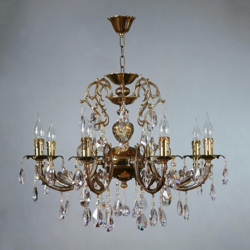 Подвесная люстра Ambiente Alicante 8888/8 PB Tear drop, купить в Минске по самой низкой цене